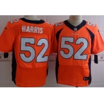 Nike Denver Broncos #52 Jerrell Harris 2013 Orange Elite Jersey