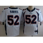 Nike Denver Broncos #52 Jerrell Harris 2013 White Elite Jersey