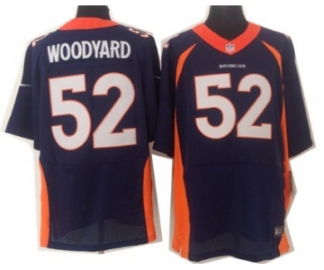 Nike Denver Broncos #52 Wesley Woodyard 2013 Blue Elite Jersey