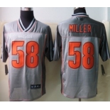 Nike Denver Broncos #58 Von Miller 2013 Gray Vapor Elite Jersey