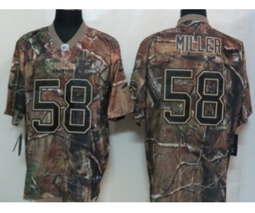 Nike Denver Broncos #58 Von Miller Realtree Camo Elite Jersey