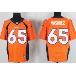 Nike Denver Broncos #65 Louis Vasquez 2013 Orange Elite Jersey