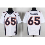 Nike Denver Broncos #65 Louis Vasquez 2013 White Elite Jersey