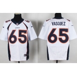 Nike Denver Broncos #65 Louis Vasquez 2013 White Elite Jersey