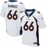 Nike Denver Broncos #66 Manny Ramirez 2013 White Elite Jersey