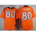 Nike Denver Broncos #80 Julius Thomas 2013 Orange Elite Jersey