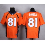 Nike Denver Broncos #81 Owen Daniels 2013 Orange Elite Jersey