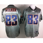 Nike Denver Broncos #83 Wes Welker Gray Shadow Elite Jersey