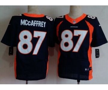 Nike Denver Broncos #87 Ed McCaffrey 2013 Blue Elite Jersey