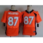 Nike Denver Broncos #87 Ed McCaffrey 2013 Orange Elite Jersey