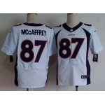 Nike Denver Broncos #87 Ed McCaffrey 2013 White Elite Jersey