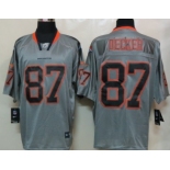 Nike Denver Broncos #87 Eric Decker Lights Out Gray Elite Jersey