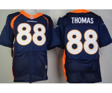 Nike Denver Broncos #88 Demaryius Thomas 2013 Blue Elite Jersey