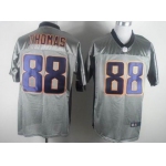 Nike Denver Broncos #88 Demaryius Thomas Gray Shadow Elite Jersey