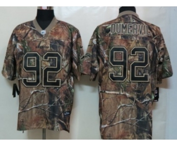 Nike Denver Broncos #92 Elvis Dumervil Realtree Camo Elite Jersey