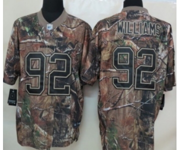 Nike Denver Broncos #92 Sylvester Williams Realtree Camo Elite Jersey