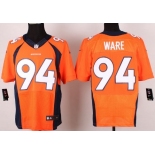 Nike Denver Broncos #94 DeMarcus Ware 2013 Orange Elite Jersey