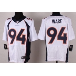 Nike Denver Broncos #94 DeMarcus Ware 2013 White Elite Jersey