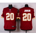 Men's Washington Redskins #20 Jeron Johnson Burgundy Red Team Color NFL Nike Elite Jersey