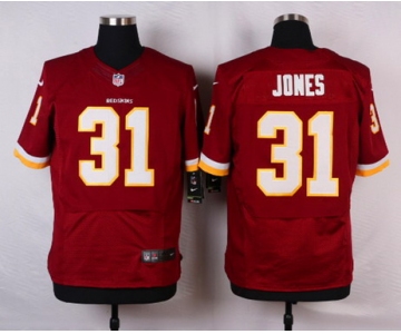 Men's Washington Redskins #31 Matt Jones Burgundy Red Team Color NFL Nike Elite Jersey