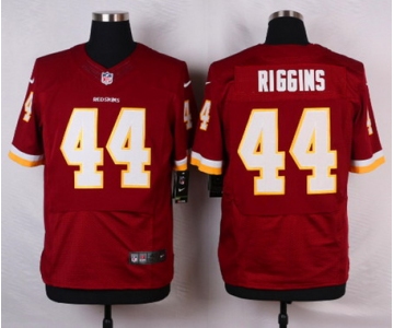 Men's Washington Redskins #44 John Riggins Burgundy Red Team Color NFL Nike Elite Jersey
