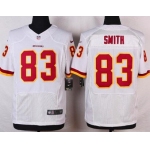 Men's Washington Redskins #83 Alex Smith White Road NFL Nike Elite Jersey