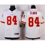 Men's Washington Redskins #84 Gary Clark White Retired Player NFL Nike Elite Jersey