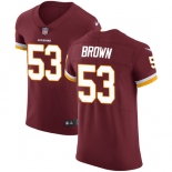 Nike Redskins #53 Zach Brown Burgundy Red Team Color Men's Stitched NFL Vapor Untouchable Elite Jersey