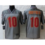 Nike Washington Redskins #10 Robert Griffin III 2013 Gray Vapor Elite Jersey