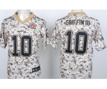 Nike Washington Redskins #10 Robert Griffin III 2013 USMC Camo Elite Jersey