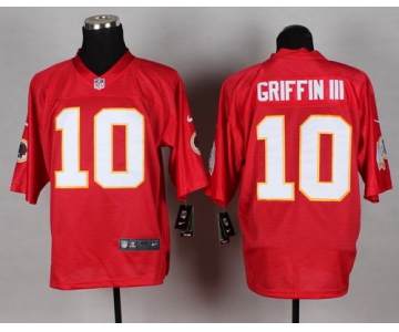 Nike Washington Redskins #10 Robert Griffin III 2014 QB Red Elite Jersey