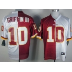 Nike Washington Redskins #10 Robert Griffin III Red/White Two Tone Elite Jersey