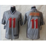 Nike Washington Redskins #11 DeSean Jackson 2013 Gray Vapor Elite Jersey