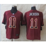 Nike Washington Redskins #11 DeSean Jackson Drift Fashion Red Elite Jersey