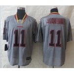 Nike Washington Redskins #11 DeSean Jackson Lights Out Gray Elite Jersey