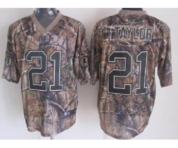 Nike Washington Redskins #21 Sean Taylor Realtree Camo Elite Jersey