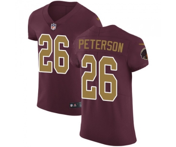 Nike Washington Redskins #26 Adrian Peterson Burgundy Red Alternate Men's Stitched NFL Vapor Untouchable Elite Jersey