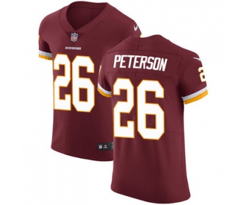 Nike Washington Redskins #26 Adrian Peterson Burgundy Red Team Color Men's Stitched NFL Vapor Untouchable Elite Jersey