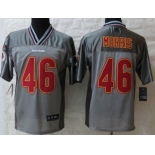 Nike Washington Redskins #46 Alfred Morris 2013 Gray Vapor Elite Jersey