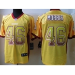 Nike Washington Redskins #46 Alfred Morris Drift Fashion Gold Elite Jersey