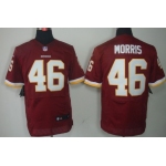 Nike Washington Redskins #46 Alfred Morris Red Elite Jersey