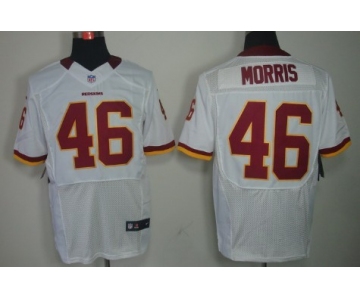 Nike Washington Redskins #46 Alfred Morris White Elite Jersey