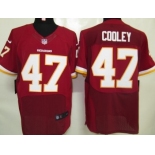 Nike Washington Redskins #47 Chris Cooley Red Elite Jersey