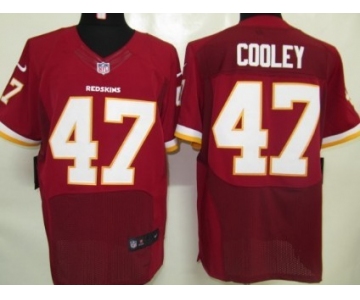 Nike Washington Redskins #47 Chris Cooley Red Elite Jersey