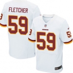 Nike Washington Redskins #59 London Fletcher 2013 White Elite Jersey