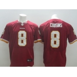 Nike Washington Redskins #8 Kirk Cousins Red Elite Jersey