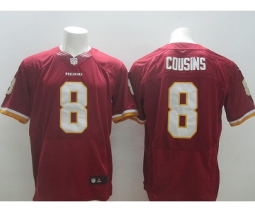 Nike Washington Redskins #8 Kirk Cousins Red Elite Jersey