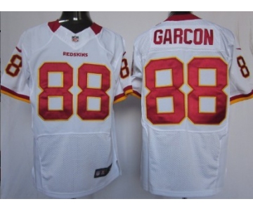 Nike Washington Redskins #88 Pierre Garcon White Elite Jersey