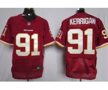 Nike Washington Redskins #91 Ryan Kerrigan Red Elite Jersey