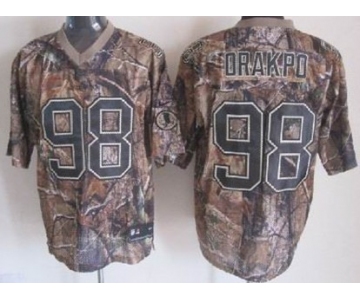 Nike Washington Redskins #98 Brian Orakpo Realtree Camo Elite Jersey